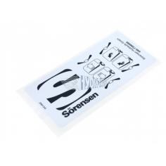 Naklejka skrzynki sterowej Sorensen