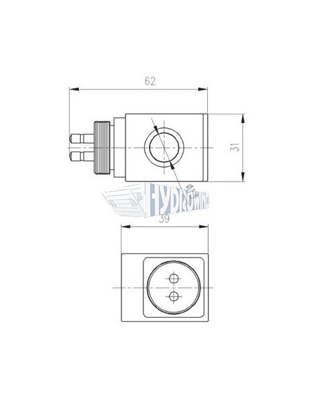 Cewka 24V 13x39 mm M27