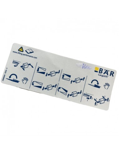 Naklejka na panel sterowania Bar...