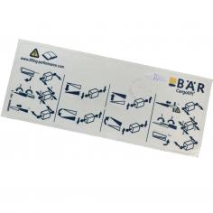 Naklejka na panel sterowania Bar Cargolift H42