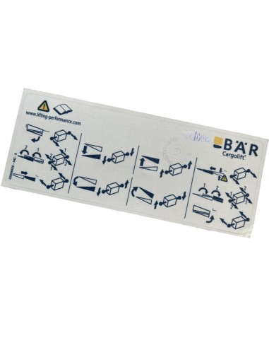 Naklejka na panel sterowania Bar...