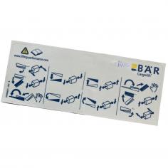 Naklejka na panel sterowania Bar Cargolift R42
