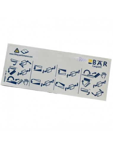 Naklejka na panel sterowania Bar...