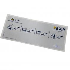 Naklejka skrzynki sterowej...