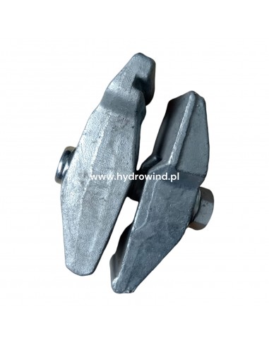 Zacisk aluminiowy do windy Dhollandia...