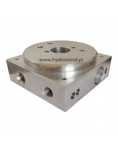 Blok zaworowy do agregatu hydraulicznego