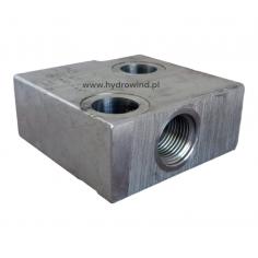 Blok zaworowy hydromotoru wysuwu Dhollandia - V151.R.Z - oryginał