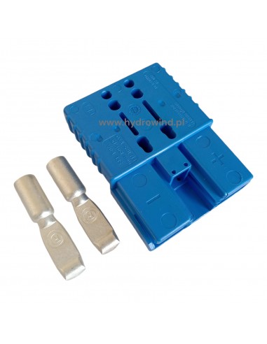 Wtyczka niebieska 2 pinowa - zasilanie