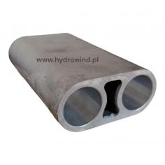 Zawias platformy łamanej Dhollandia - aluminiowy