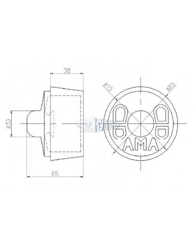 Pokrywa sterowania stopa