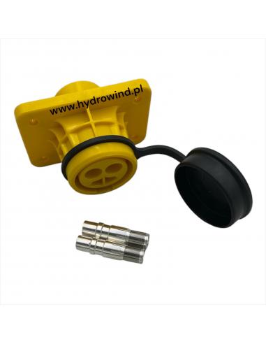 GNIAZDO 24V/2 pin zolte-NATO an586...