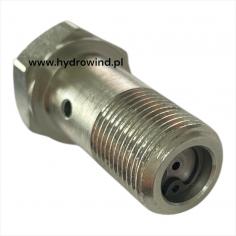 Śruba Banjo z zaworem dławiącym 3,0 mm - K0109