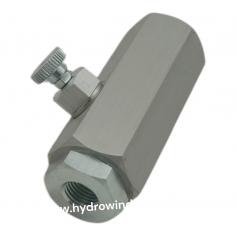 19. Zawór olejowy dławiący