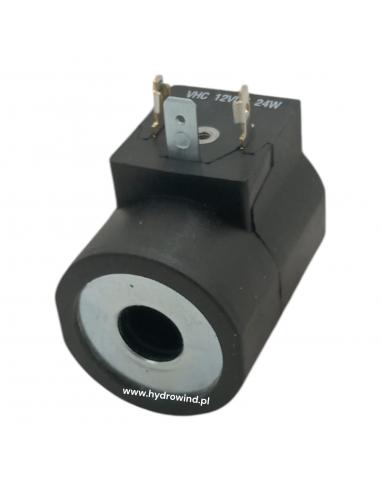 Cewka elektrozaworu 12V fi 13x50 mm 24W