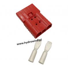 Wtyczka czerwona 2 pinowa -...