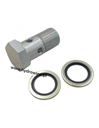 21. Śruba Banjo 3/8" do windy Zepro