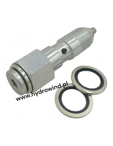 Śruba banjo z zaworem do windy Zepro...