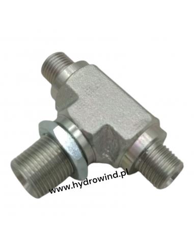 Zlacze trojnikowe 1x3/8" 2x1/4" Zepro