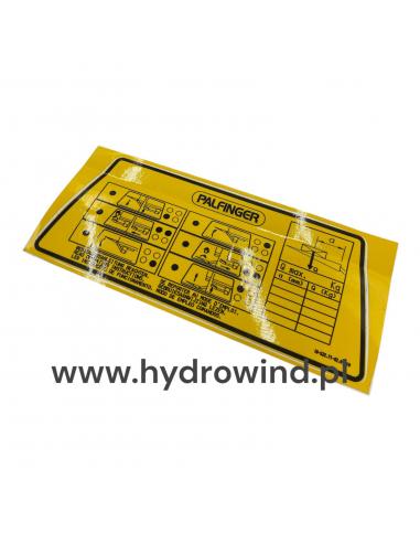 Etykieta panelu sterowania Slimpanel...