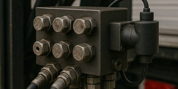 Blok zaworowy hydrauliczny – budowa i znaczenie serwisu we windach. 